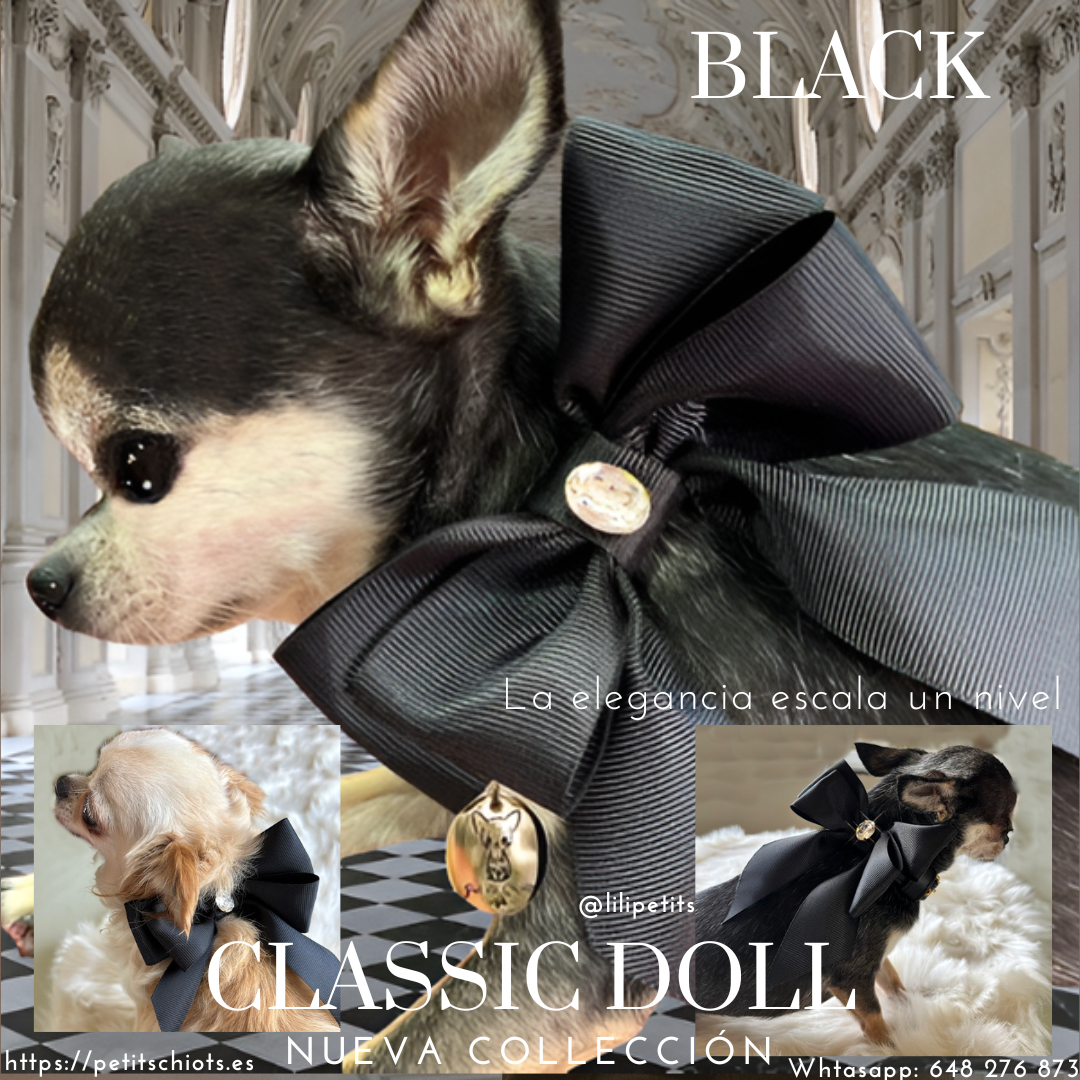 Collar "Classic Doll" Black