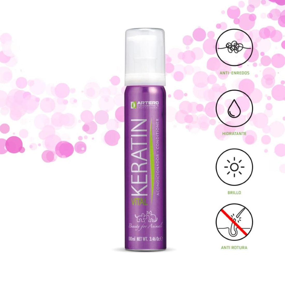 Acondicionador Keratin Vital 90ml