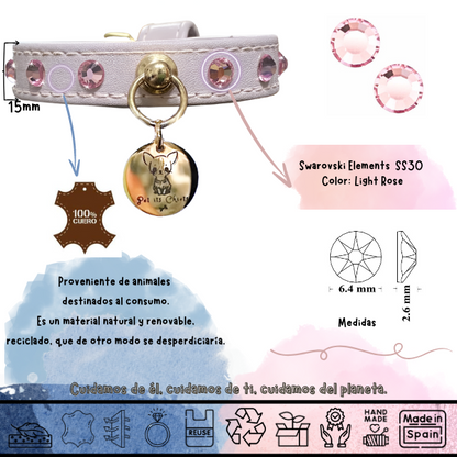 Collar "First Petit" Baby Pink