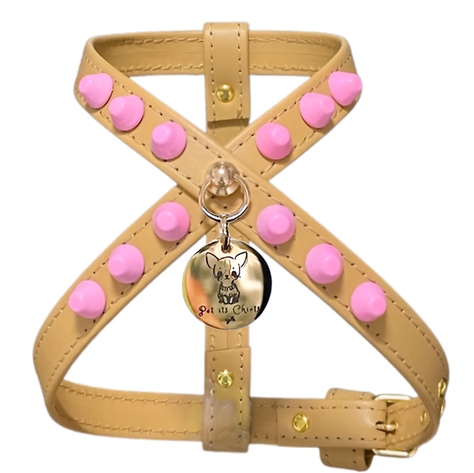 Arnés "FiercePup" Cammel / Pink