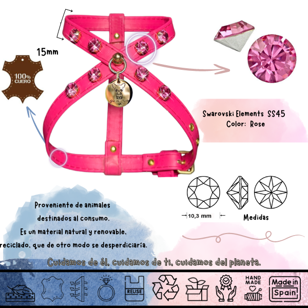 Arnés Pink "Paradise"