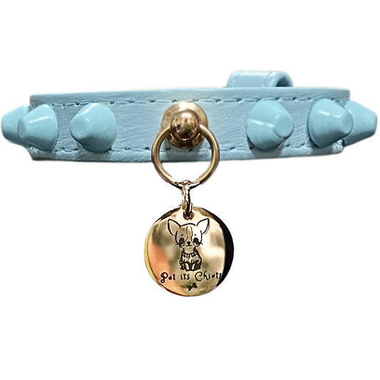 Collar "FiercePup" Baby Blue