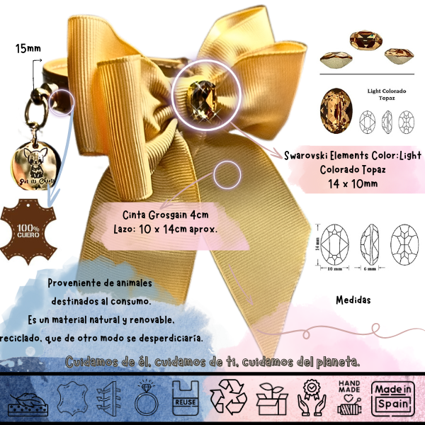 Collar "Classic Doll" Cammel