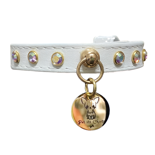 Collar "PawRocks" Snow