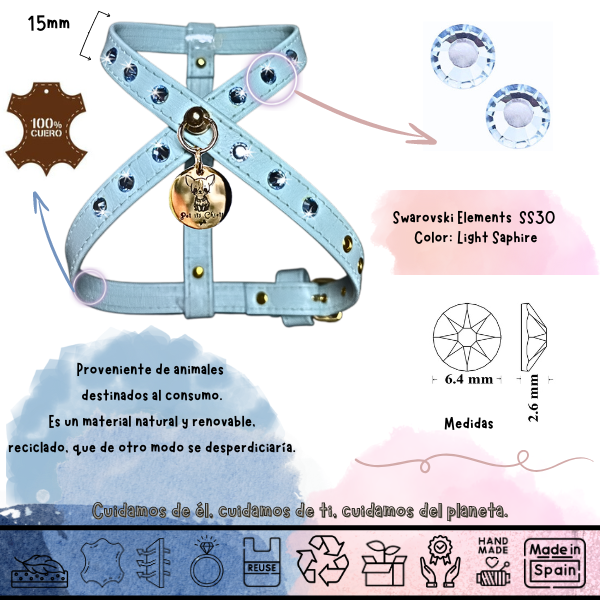 Arnés "First Petit" Baby Blue