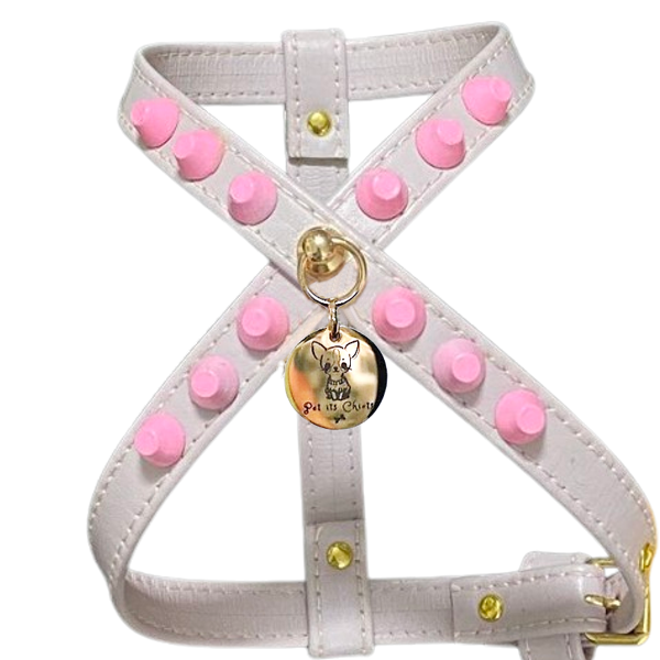 Arnés "FiercePup" Baby Pink