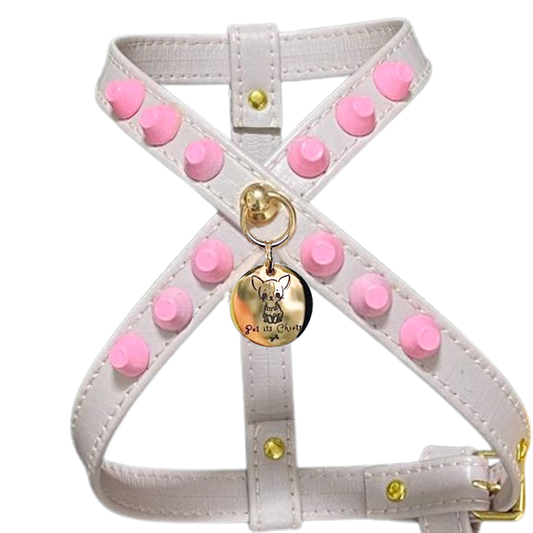 Arnés "FiercePup" Baby Pink