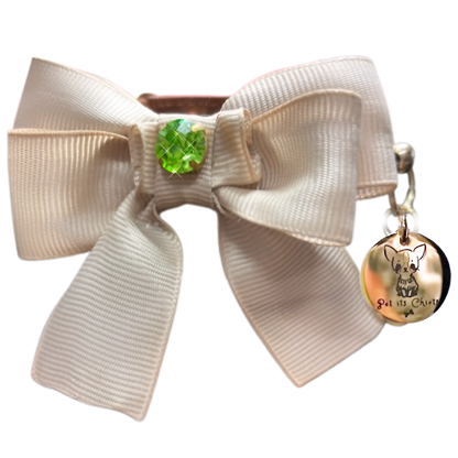 Collar Candy Bow Autumn Light