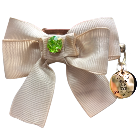 Collar Candy Bow Autumn Light