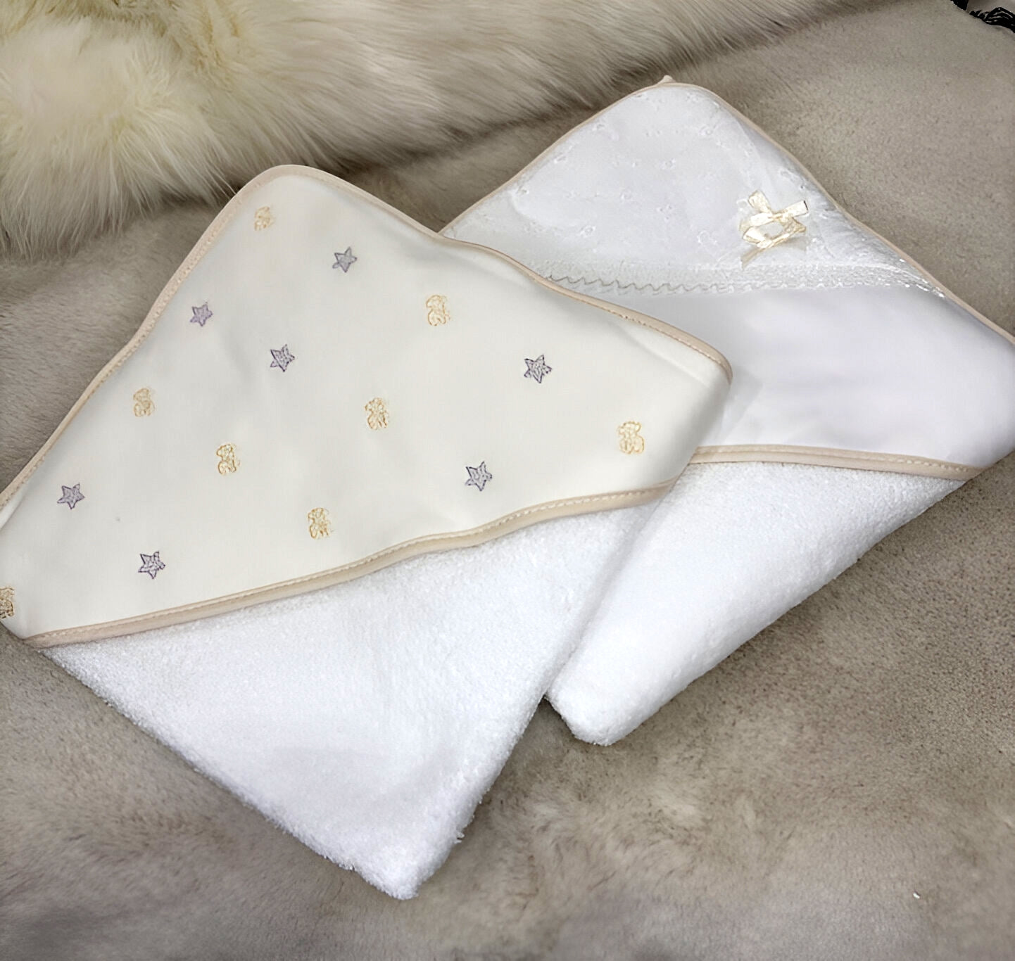 Capa de Baño Lacitos Beige