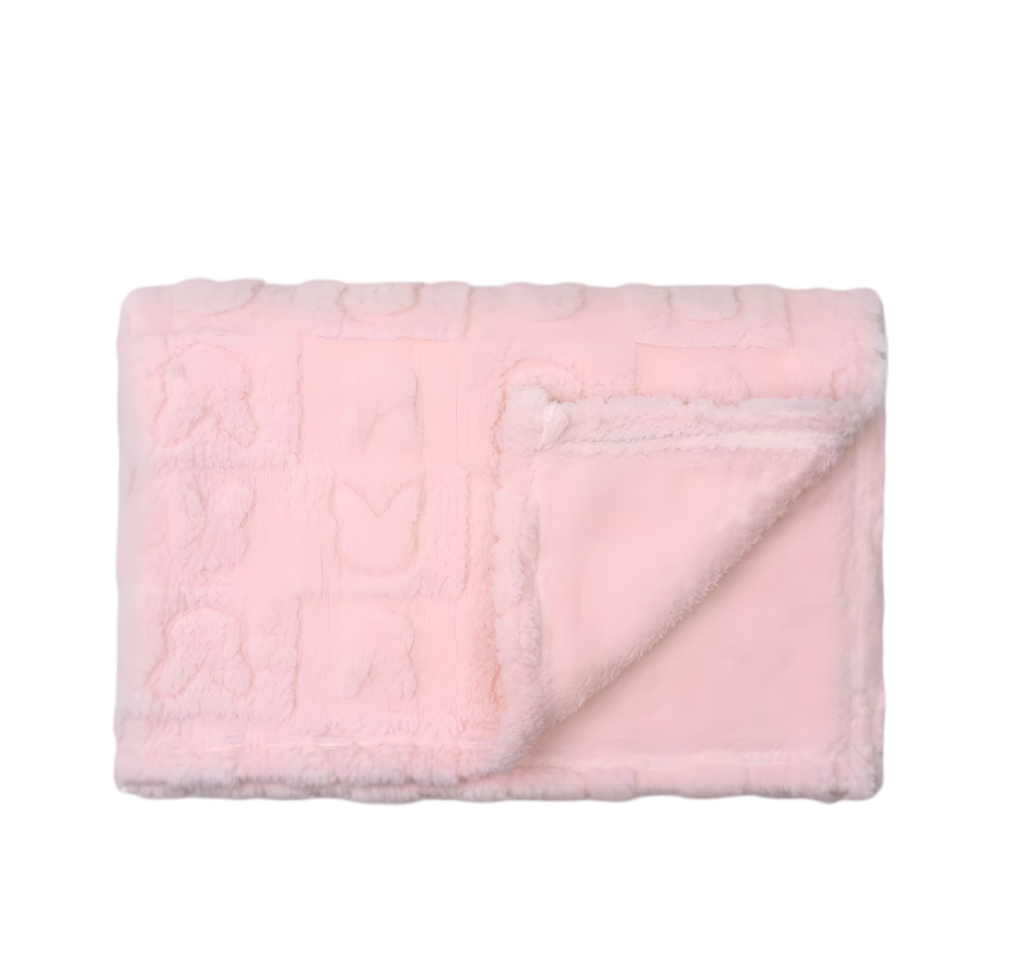 Manta Sherpa Conejito Rosa